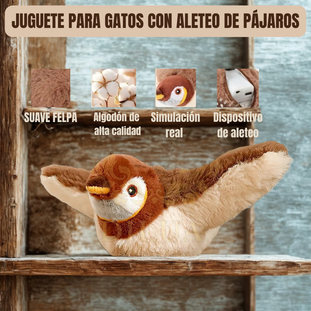 FLYING BIRD™- EL NUEVO JUGETE INTERACTIVO PARA TUS GATOS