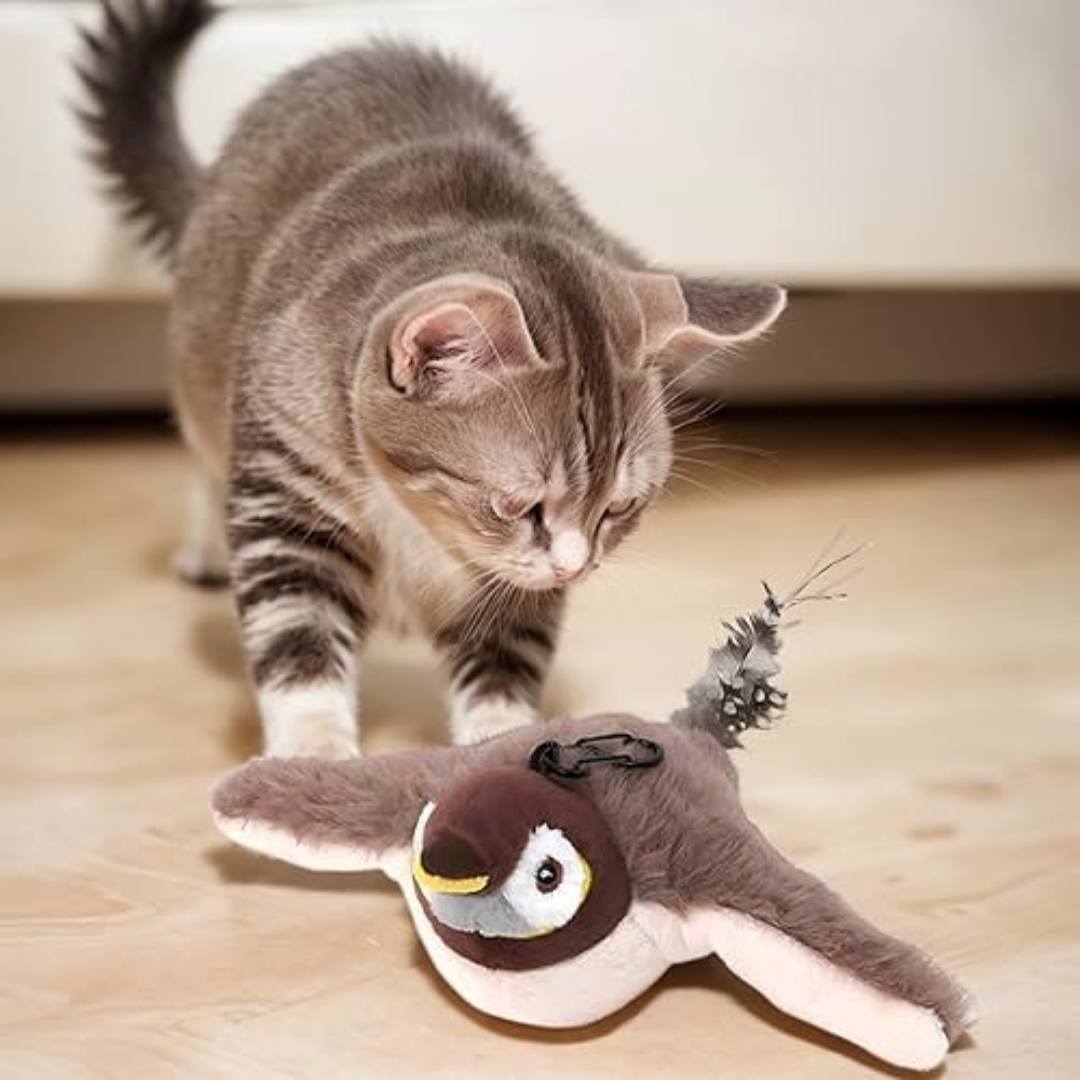 FLYING BIRD™- EL NUEVO JUGETE INTERACTIVO PARA TUS GATOS