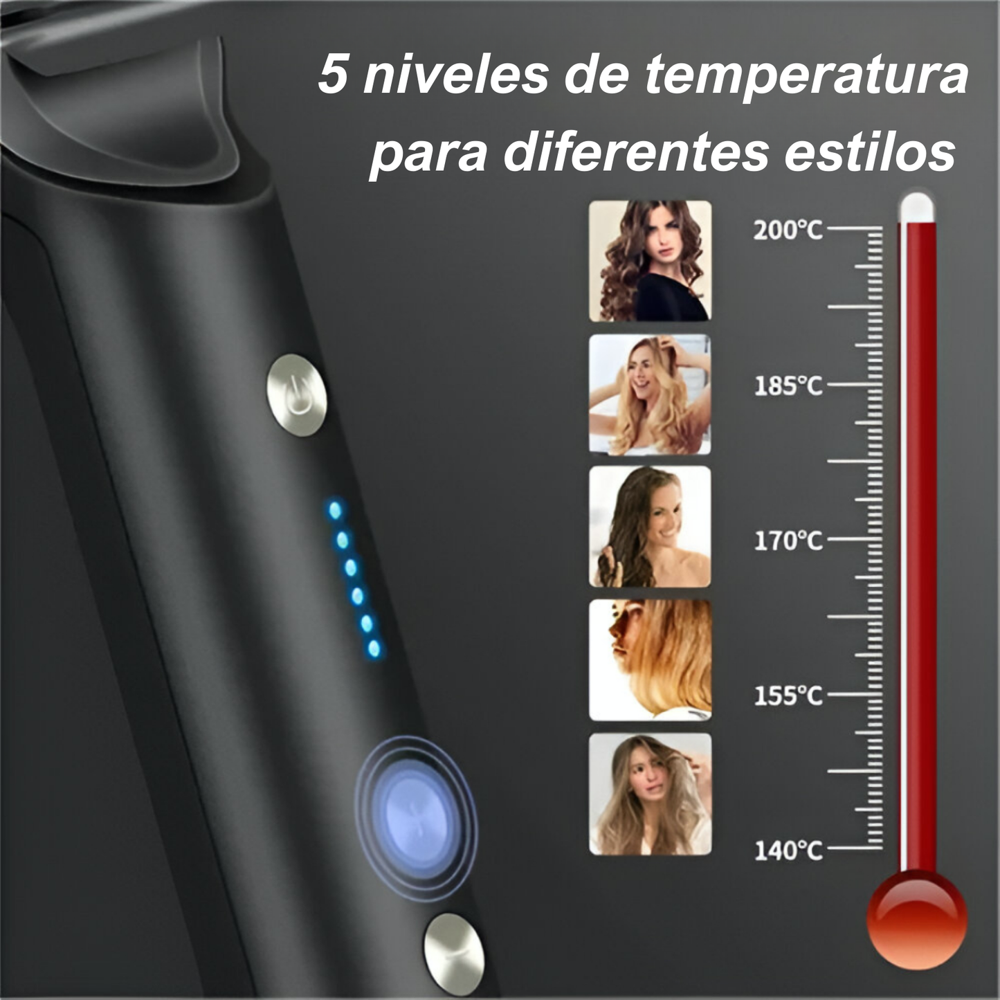 Smooth Glow™ - Cepillo 3 en 1 para un liso perfecto