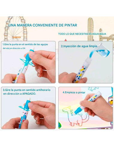Tapete mágico para pintar ™- envió gratis + pago contra entrega