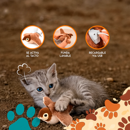 FLYING BIRD™- EL NUEVO JUGETE INTERACTIVO PARA TUS GATOS