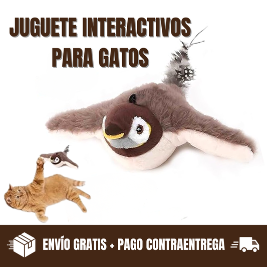 FLYING BIRD™- EL NUEVO JUGETE INTERACTIVO PARA TUS GATOS