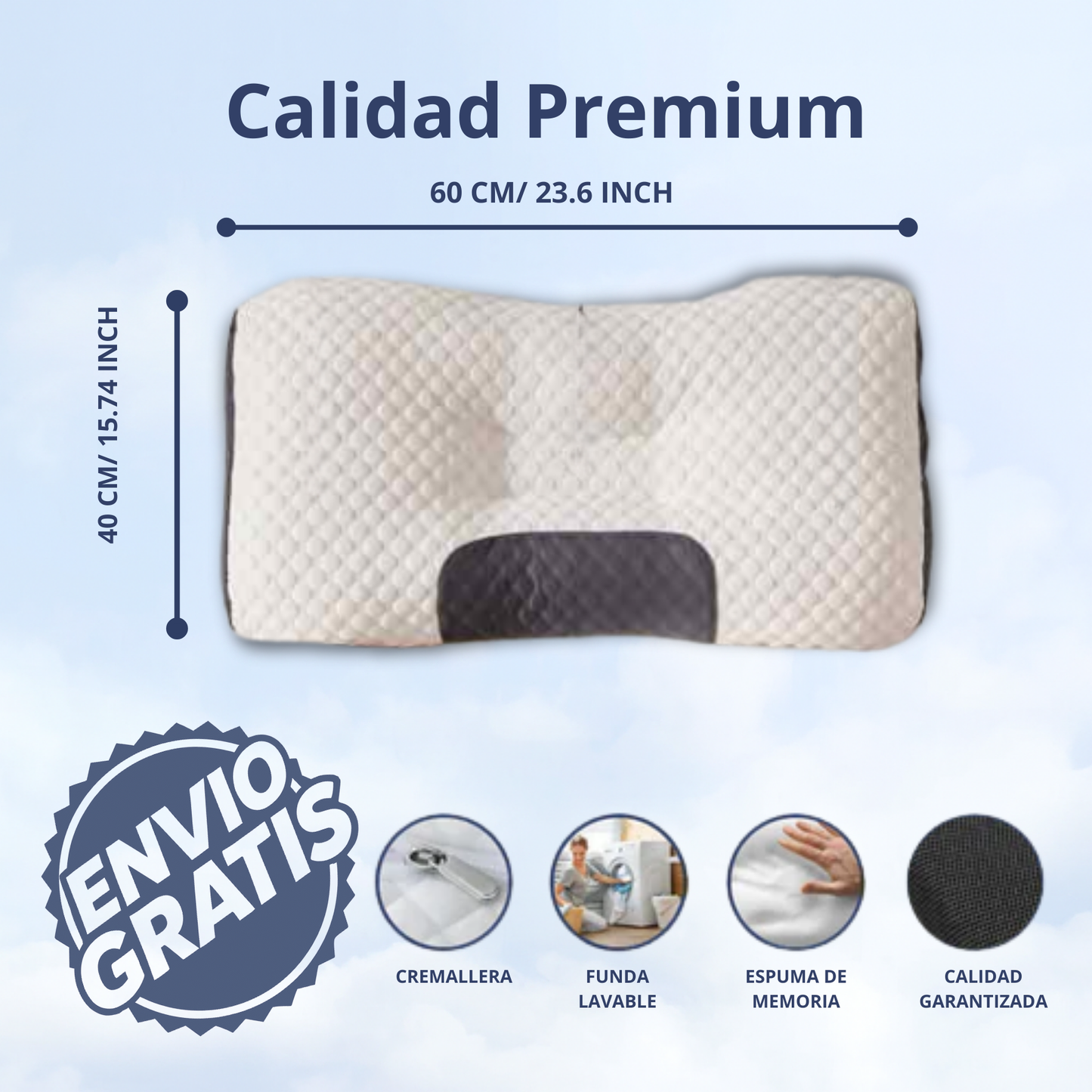 OrthoSleep™ - La solución en casa contra el dolor cervical