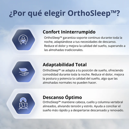 OrthoSleep™ - La solución en casa contra el dolor cervical