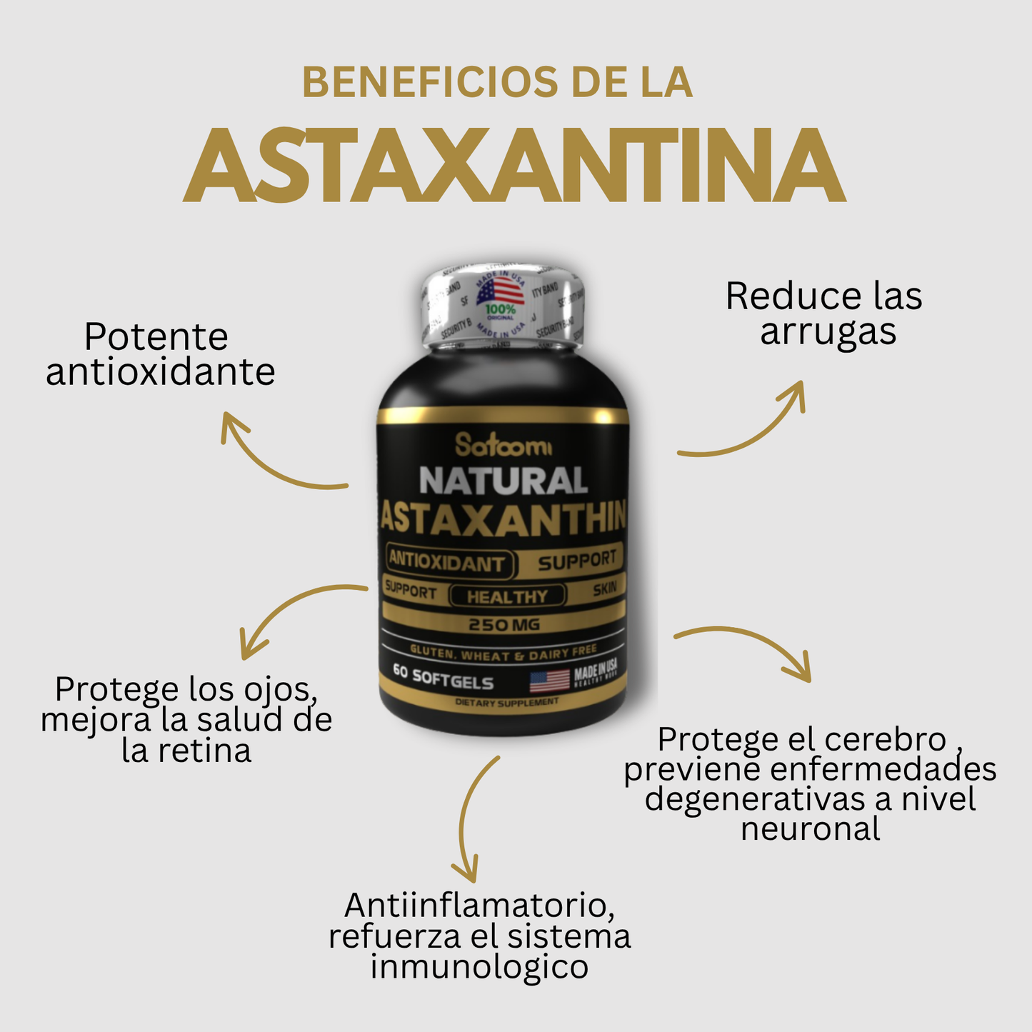✨  Astaxantina — el antioxidante más poderoso de la naturaleza 🌿