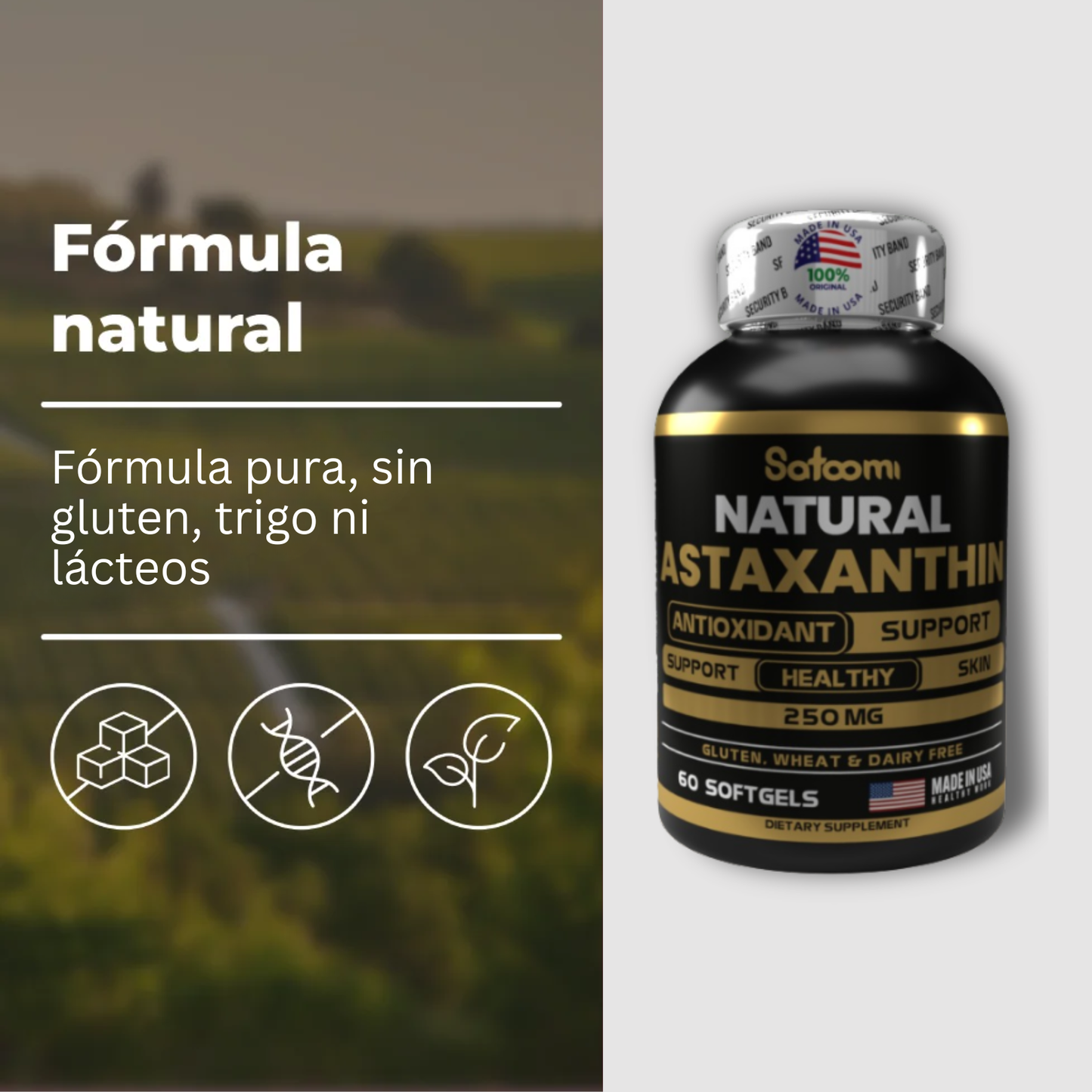 ✨  Astaxantina — el antioxidante más poderoso de la naturaleza 🌿