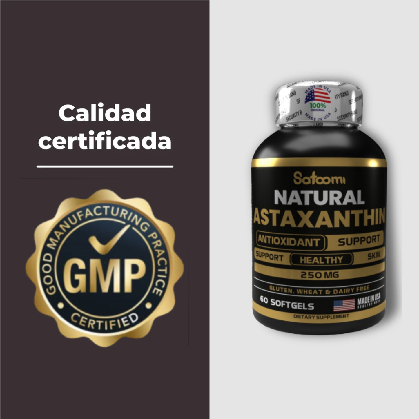 ✨  Astaxantina — el antioxidante más poderoso de la naturaleza 🌿