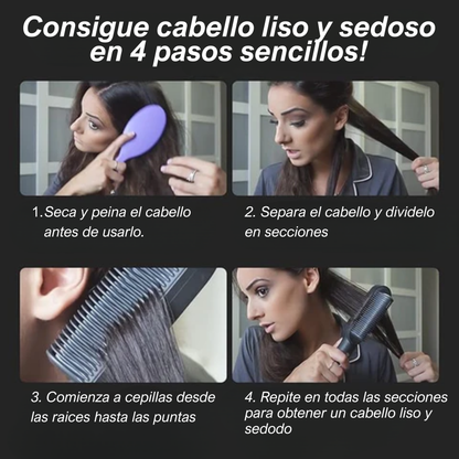 Smooth Glow™ - Cepillo 3 en 1 para un liso perfecto